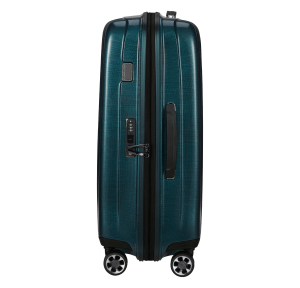 Valise Samsonite à 4 roues extensible 70cm Nexis 158249 A833, couleur Deep Petrol, vue de côté