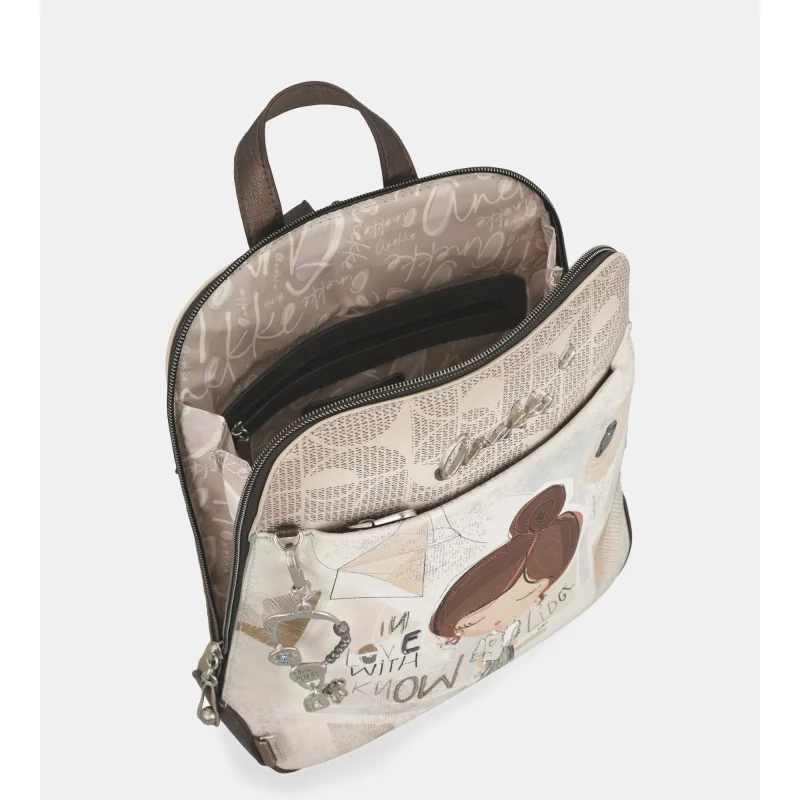 Sac à dos Anekke moyen Sophia 42805-055 couleur beige Sac à dos Anekke moyen Sophia 42805-055 couleur beige