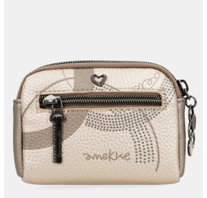 Petit porte-monnaie Anekke Olympia 42749-018 couleur Beige clair, vue de dos