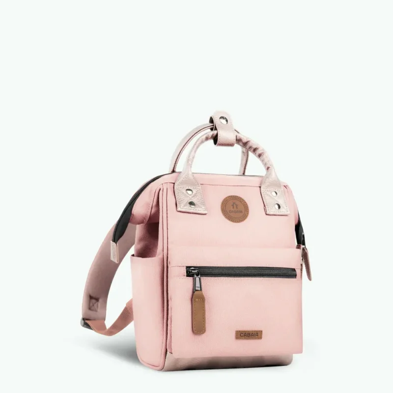 Sac à dos Cabaia adventurer XS ADV QUERET couleur Queretaro(Rose), vue de profil Sac à dos Cabaia adventurer XS ADV QUERET couleur Queretaro(Rose), vue de profil