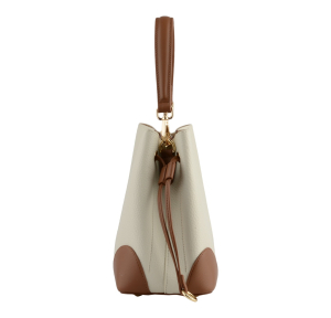Sac porté épaule Violaine 292572BEI/CAM Beige / Camel Francinel Vue de profil