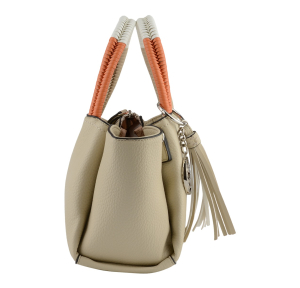 Sac porté main Bethanie 292593BEIGE Beige Francinel Vue de profil
