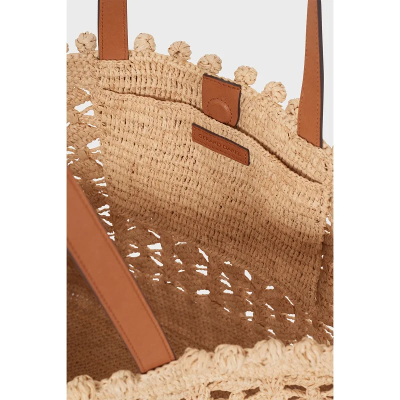 Sac en raphia - SANDRA DDSA5E4541900 Ficelle Gerard Darel Vue intérieure Sac en raphia - SANDRA DDSA5E4541900 Ficelle Gerard Darel Vue intérieure