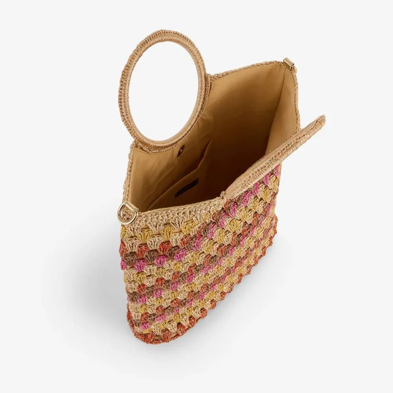 Sac cabas Lollipops tricoté à la main Sean S310162 1 couleur Multicolore, ouvert Sac cabas Lollipops tricoté à la main Sean S310162 1 couleur Multicolore, ouvert