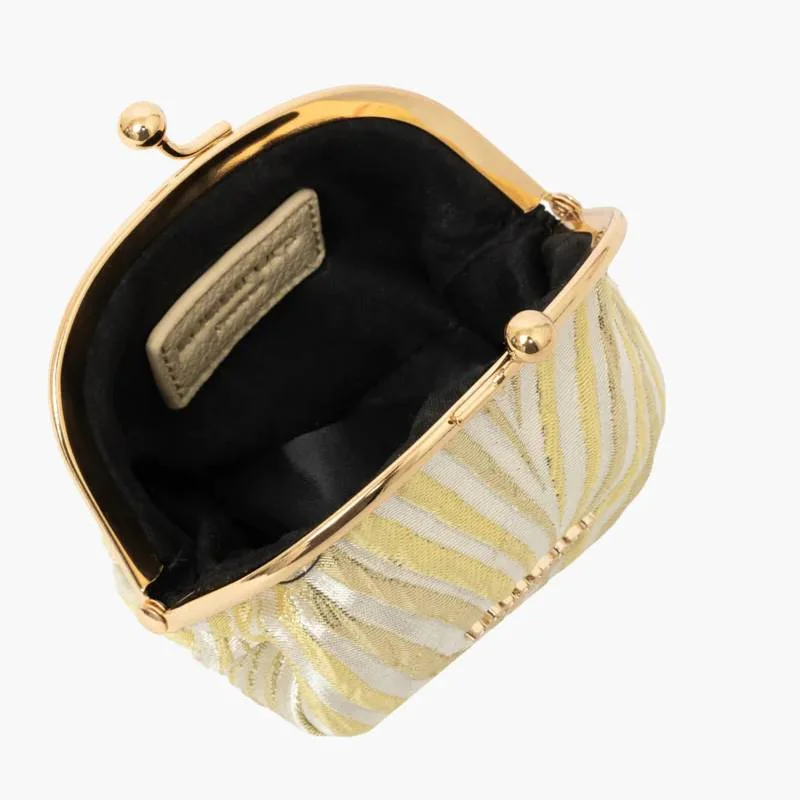 Porte-monnaie Lollipops Swann I310516-2, couleur Jaune, ouvert Porte-monnaie Lollipops Swann I310516-2, couleur Jaune, ouvert