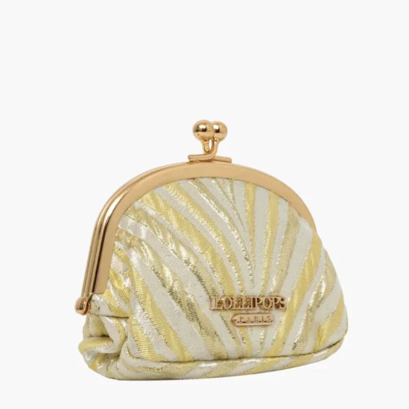 Porte-monnaie Lollipops Swann I310516-2, couleur Jaune, vue de profil Porte-monnaie Lollipops Swann I310516-2, couleur Jaune, vue de profil