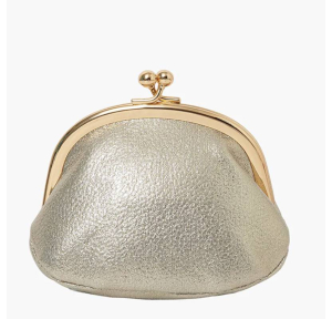 Porte-monnaie Lollipops effet grainé Shania I310586-1, couleur Doré, vue de dos