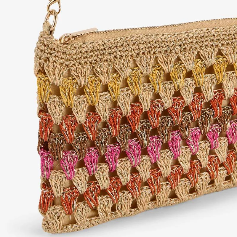 Pochette Lollipops en crochet Sean J310161-1, couleur Multicolore, vue de près Pochette Lollipops en crochet Sean J310161-1, couleur Multicolore, vue de près