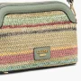 Petit sac bandoulière Lollipopsen paille tressée Sartene S310031-3, couleur Vert, vue de près Petit sac bandoulière Lollipopsen paille tressée Sartene S310031-3, couleur Vert, vue de près