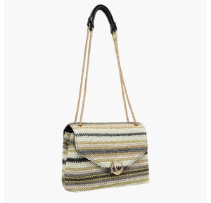 Sac porté épaule Lollipops Sartene S310034-1, couleur Noir, vue de profil