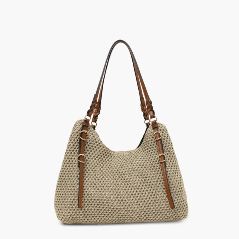 sac cabas shopper lollippops S-ringo S310511-1 couleur doré vue de dos. sac cabas shopper lollippops S-ringo S310511-1 couleur doré vue de dos.