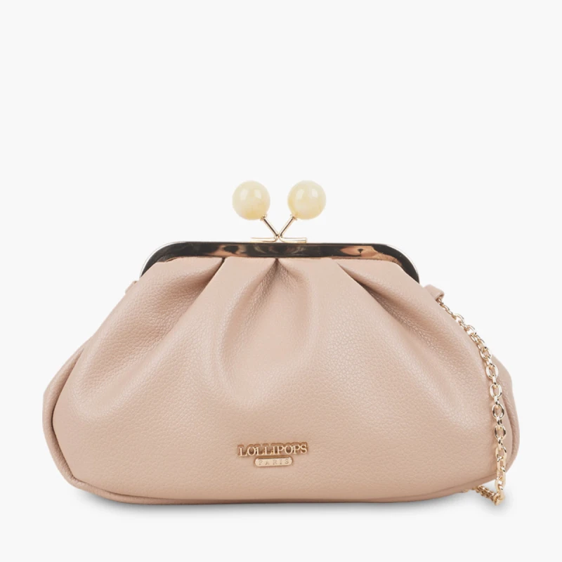 petite pochette lollipops Solie frame S S310342-2 couleur nude vue de dos . petite pochette lollipops Solie frame S S310342-2 couleur nude vue de dos .