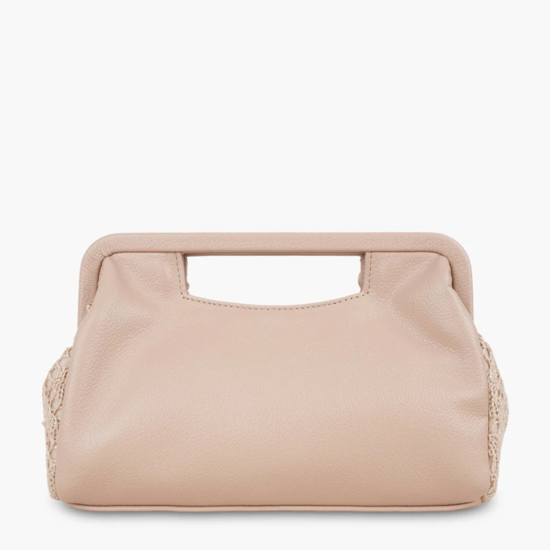 Pochette Lollipop Solie frame S310341-2 couleur nude vue de dos . Pochette Lollipop Solie frame S310341-2 couleur nude vue de dos .