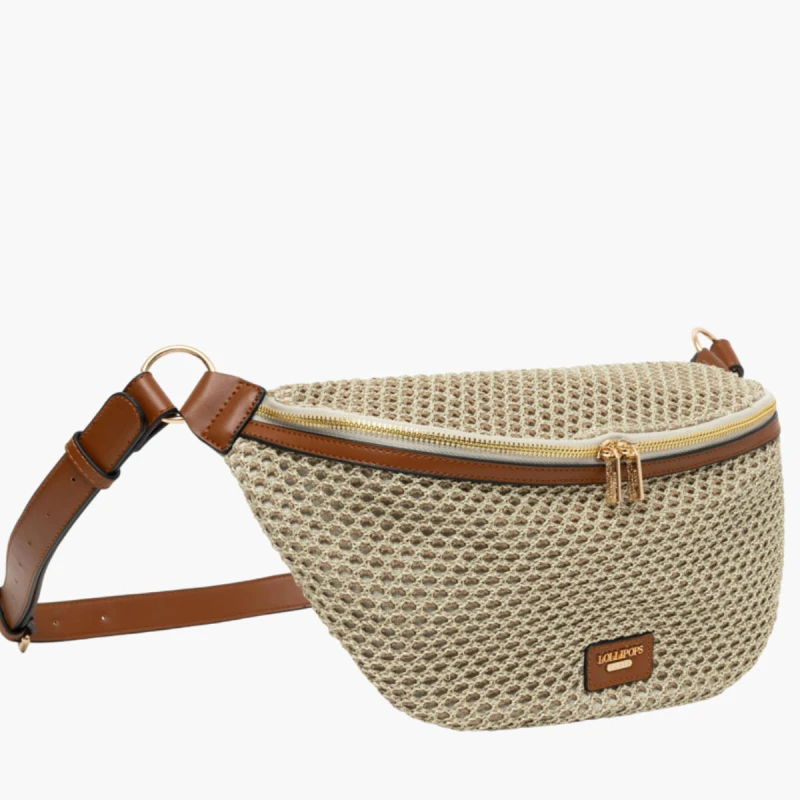 Sac banane Lollipops S-Ringo S310508-1 couleur doré vue de profil . Sac banane Lollipops S-Ringo S310508-1 couleur doré vue de profil .