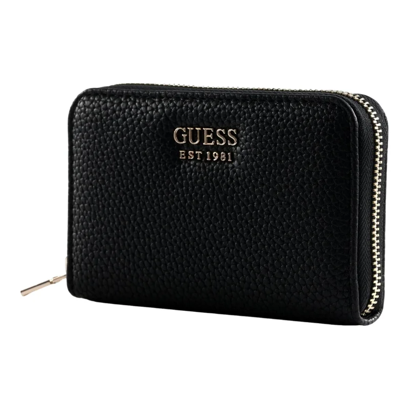 Brenton SLG Medium Zip Around Wallet Black SWPG9648140BLA Black Guess Vue de côté Brenton SLG Medium Zip Around Wallet Black SWPG9648140BLA Black Guess Vue de côté