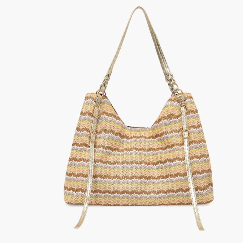 Grand sac shopper lollipops S-ringo S310510-5 couleur orange vue de dos. Grand sac shopper lollipops S-ringo S310510-5 couleur orange vue de dos.