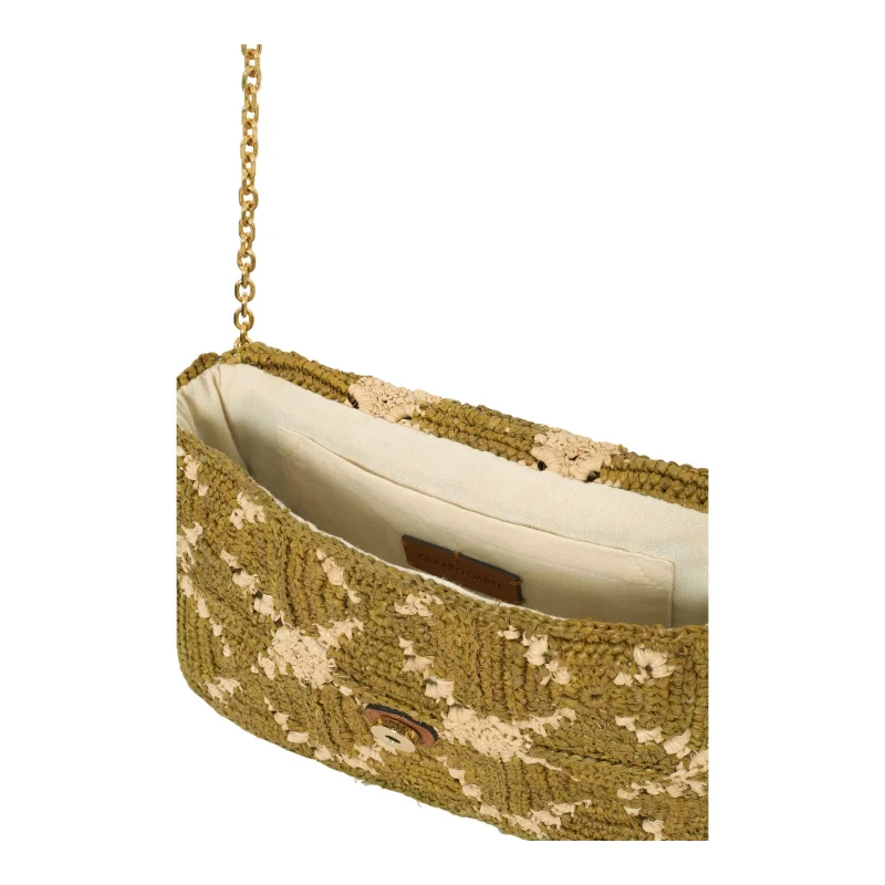 Sac en patchwork de raphia - LE FANNY Gerard Darel Vue intérieure Sac en patchwork de raphia - LE FANNY Gerard Darel Vue intérieure