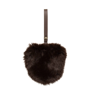 Porte-clés Lancaster Accessoires Moumoute PC-03-MARRON, vue de dos