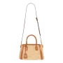Sac en raphia et cuir - BELLA Ficelle Gerard Darel Vue de face Sac en raphia et cuir - BELLA Ficelle Gerard Darel Vue de face