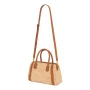 Sac en raphia et cuir - BELLA Ficelle Gerard Darel Vue côté avec bandoulière Sac en raphia et cuir - BELLA Ficelle Gerard Darel Vue côté avec bandoulière