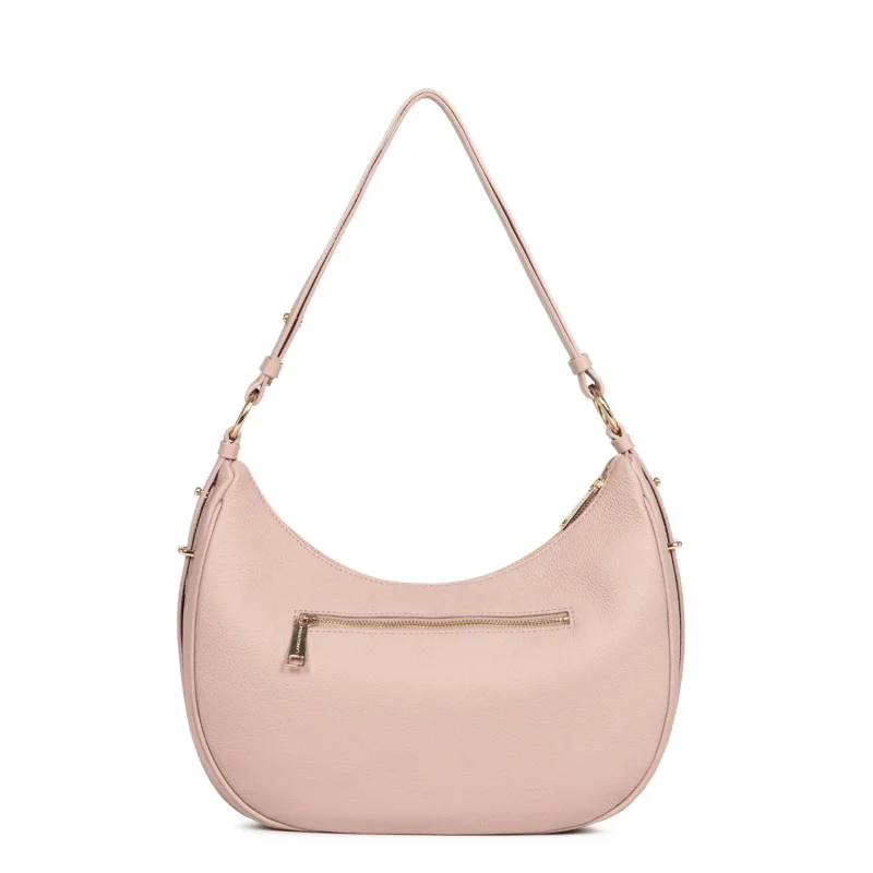 Grand sac Lancaster L porté épaule Milano Aria 480-072-NUDE, vue de dos Grand sac Lancaster L porté épaule Milano Aria 480-072-NUDE, vue de dos