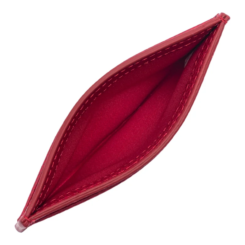 Foulonné PM Porte-cartes 170-34-ROUGE Rouge Lancaster Vue intérieure Foulonné PM Porte-cartes 170-34-ROUGE Rouge Lancaster Vue intérieure