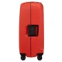 Valise trolley Samsonite 4 roues Essens moyen séjour 146911 1489 couleur Lava, vue de côté Valise trolley Samsonite 4 roues Essens moyen séjour 146911 1489 couleur Lava, vue de côté
