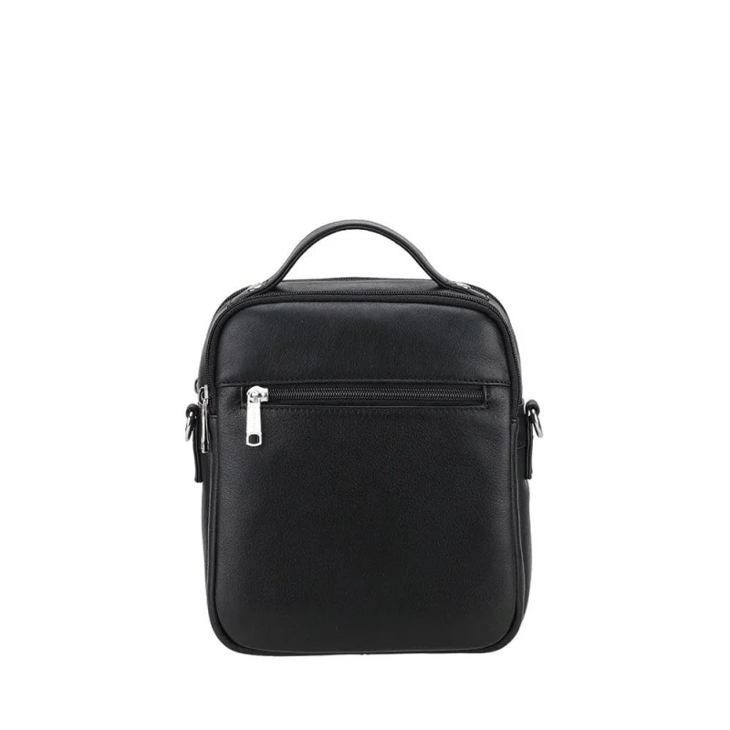 Sacoche homme M effet grainé Ange