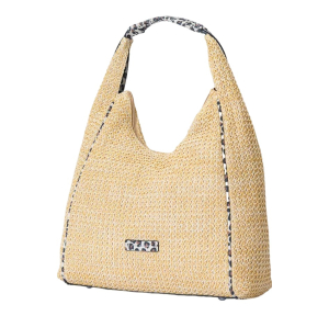 Sac hobo - SAINT-MALO Léopard Mac Alyster Vue de côté