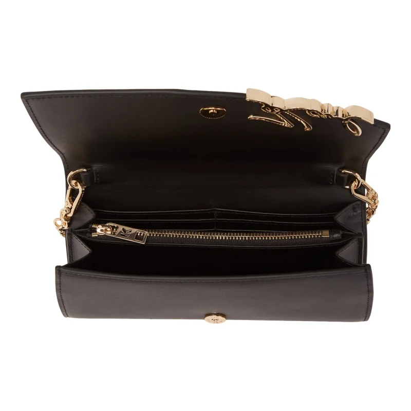 Portefeuille à bandoulière A2W32033 992 Noir/Or Karl Lagerfeld Vue intérieure Portefeuille à bandoulière A2W32033 992 Noir/Or Karl Lagerfeld Vue intérieure