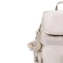 Petit sac à dos Kipling avec bretelles ajustables City Zip S KPKI563448I1, couleur Éclat métallique Petit sac à dos Kipling avec bretelles ajustables City Zip S KPKI563448I1, couleur Éclat métallique