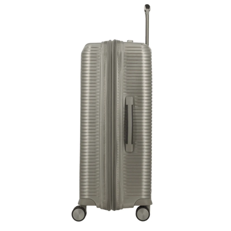 Valise 4 roues jump,sondo DS24EXCHAM,
couleur champagne ,vue de côté . Valise 4 roues jump,sondo DS24EXCHAM,
couleur champagne ,vue de côté .