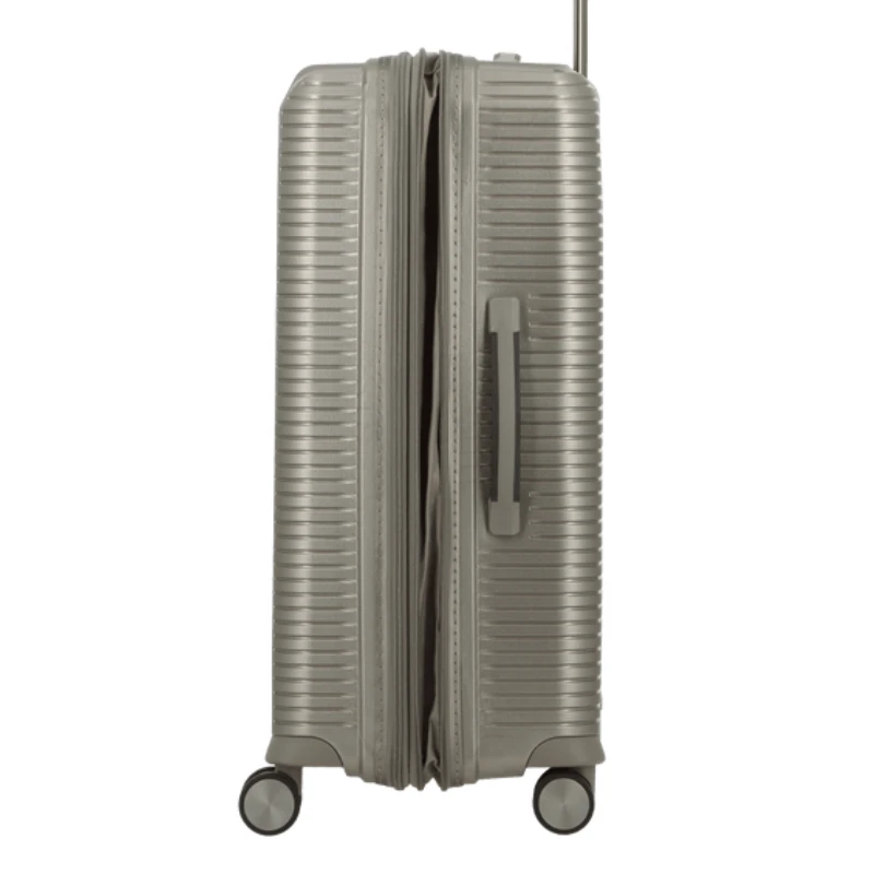 Valise 4 roues jump,sondo DS24EXCHAM,
couleur champagne ,vue de coté . Valise 4 roues jump,sondo DS24EXCHAM,
couleur champagne ,vue de coté .