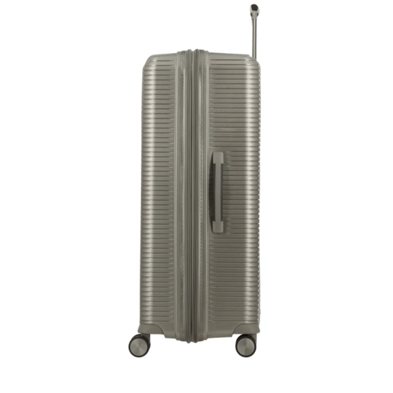 Valise large à 4 roues jump sondo DS28EXCHAM couleur Champagne vue de coté. Valise large à 4 roues jump sondo DS28EXCHAM couleur Champagne vue de coté.