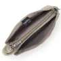 Petit Sac Bandoulière Kipling avec porte clé Riri KPKI75904PW1, couleur Soft Taupe, ouvert Petit Sac Bandoulière Kipling avec porte clé Riri KPKI75904PW1, couleur Soft Taupe, ouvert