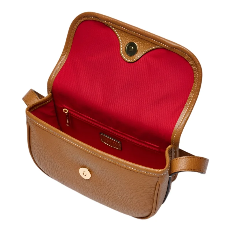 Mini Sac Rabat Victoire en Cuir CAMEL Lancel Vue intérieure Mini Sac Rabat Victoire en Cuir CAMEL Lancel Vue intérieure