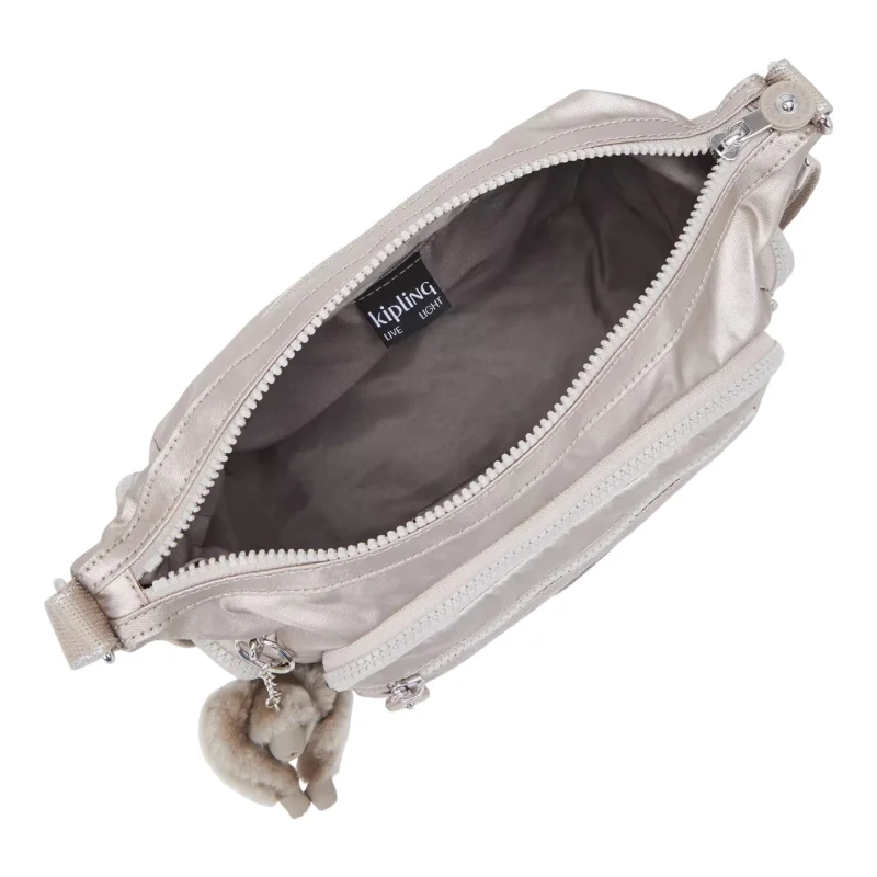 Kipling Basic Gabbie S Sac bandoulière metallic glow metallic glow Kipling Vue intérieure Kipling Basic Gabbie S Sac bandoulière metallic glow metallic glow Kipling Vue intérieure
