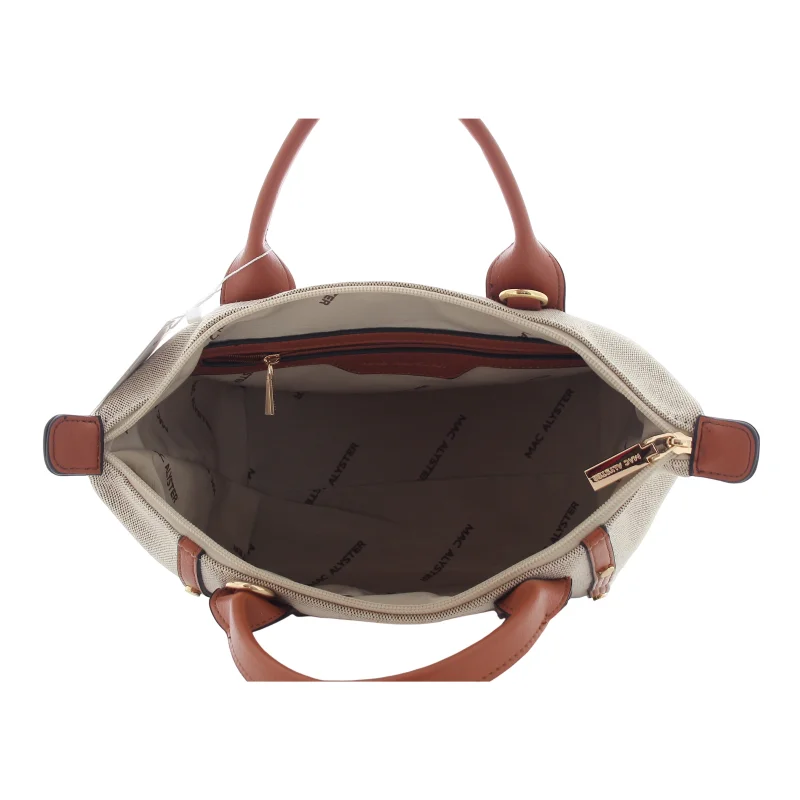 Mac Alyster AD-102-LIN AD-102-LIN-COG Cognac Mac Alyster Vue intérieure Mac Alyster AD-102-LIN AD-102-LIN-COG Cognac Mac Alyster Vue intérieure