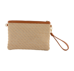 Pochette Naema 292625BEIGE Beige Francinel Vue de dos