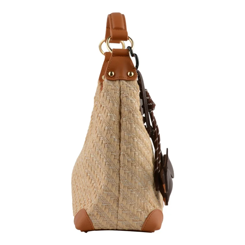 Sac porté épaule Naema 292626BEIGE Beige Francinel Vue de profil Sac porté épaule Naema 292626BEIGE Beige Francinel Vue de profil