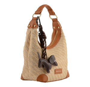 Sac porté épaule Naema 292626BEIGE Beige Francinel Vue de côté