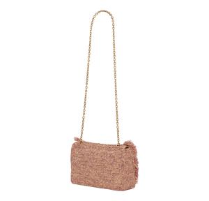 Sac en raphia chiné - LE FANNY Parme Gerard Darel Vue de côté