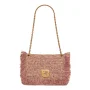 Sac en raphia chiné - LE FANNY Parme Gerard Darel Vue bandoulière double porté Sac en raphia chiné - LE FANNY Parme Gerard Darel Vue bandoulière double porté