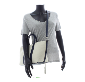 Sac porté main Mathilde 292618BEI/MAR Beige / Marine Francinel Vue mannequin