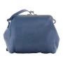Sac bandoulière Kansas Blink en cuir tressé KAB21L BLUE Bleu Biba Vue de dos Sac bandoulière Kansas Blink en cuir tressé KAB21L BLUE Bleu Biba Vue de dos