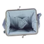 Sac bandoulière Kansas Blink en cuir tressé KAB21L BLUE Bleu Biba Vue intérieure Sac bandoulière Kansas Blink en cuir tressé KAB21L BLUE Bleu Biba Vue intérieure