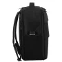 Sac à dos de voyage Jump Dunaa DU12 NR, couleur Noir, vue de côté droit avec gourde Sac à dos de voyage Jump Dunaa DU12 NR, couleur Noir, vue de côté droit avec gourde
