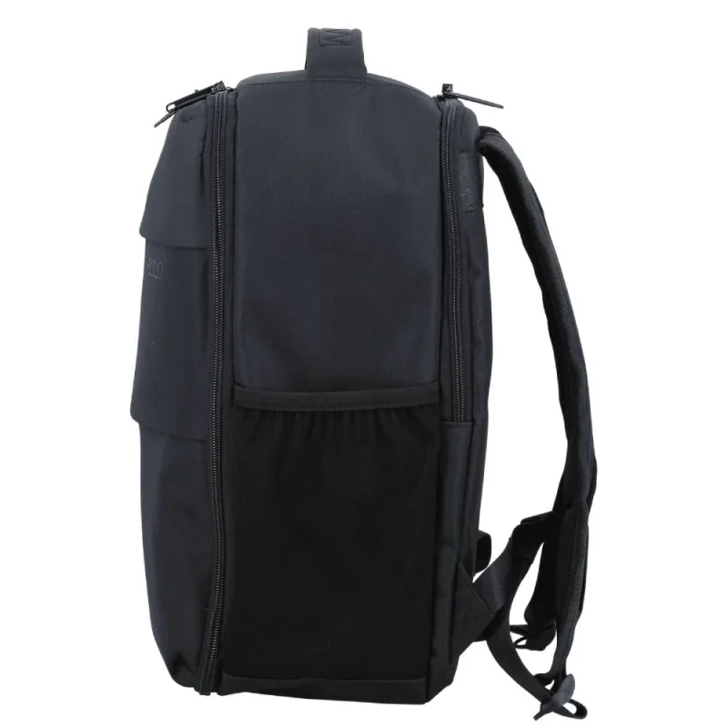 Sac à dos de voyage Jump Dunaa DU12 MAR, couleur Marine, vue de côté gauche Sac à dos de voyage Jump Dunaa DU12 MAR, couleur Marine, vue de côté gauche