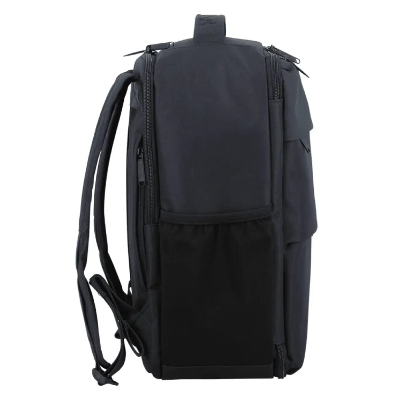 Sac à dos de voyage Jump Dunaa DU12 MAR, couleur Marine, vue de côté droit Sac à dos de voyage Jump Dunaa DU12 MAR, couleur Marine, vue de côté droit