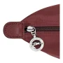 Sac à dos M Le Pliage One 10284 979 P87 Bordeaux Longchamp Vue détails zip Sac à dos M Le Pliage One 10284 979 P87 Bordeaux Longchamp Vue détails zip